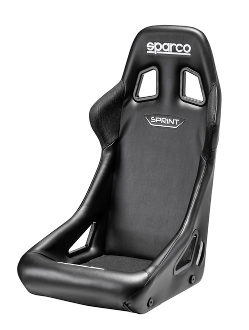 SPARCO Seat Sprint 2019 Black Vinyl