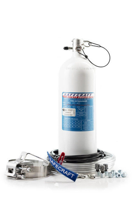 SAFECRAFT 10 Lb Fire System Novec Pull Cable Drag Race