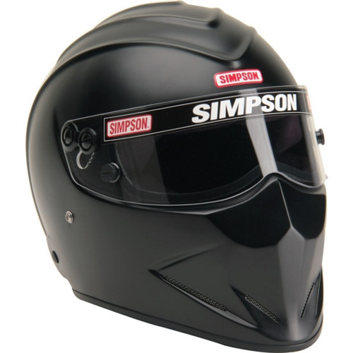 SIMPSON SAFETY Helmet Diamondback 7-3/8 Flat Black SA2020