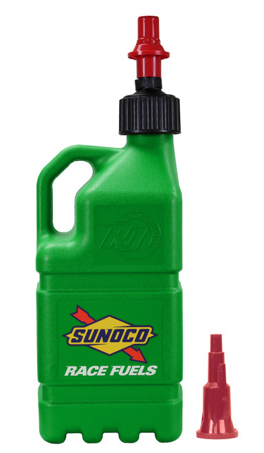 SUNOCO RACE JUGS Green Sunoco Race Jug w/ FastFlo Lid & Vehicle