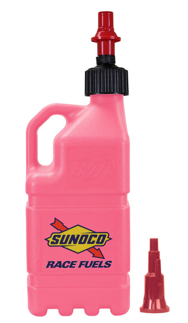 SUNOCO RACE JUGS Pink Sunoco Race Jug w/ FastFlo Lid & Vehicle