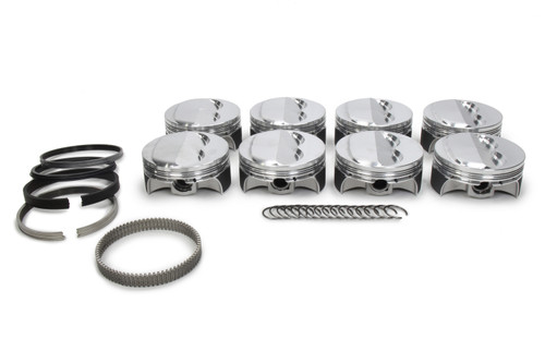 SPORTSMAN RACING PRODUCTS SBC Dome Pro-Series Piston & Ring Set 4.125