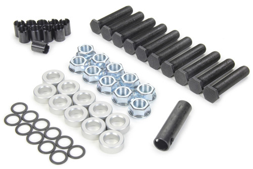 STRANGE Stud Kit w/Sleeve- Nuts & Washers - 5/8-18