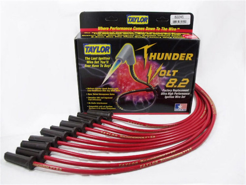 TAYLOR/VERTEX 8.2mm Spark Plug Wire Set 10-Cylinder Red