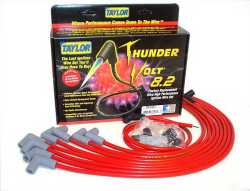 TAYLOR/VERTEX 8.2 Thunder-Volt Spark Plug Wire Set Red