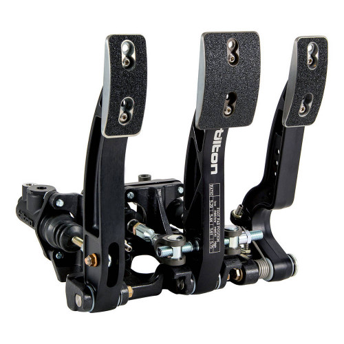 TILTON Triple Pedal Assy. Floor Mnt Aluminum