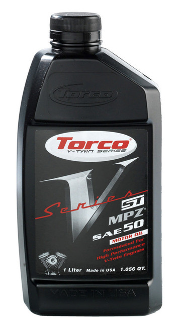 TORCO V-Series ST Motor Oil SA E 50-12x1-Liter