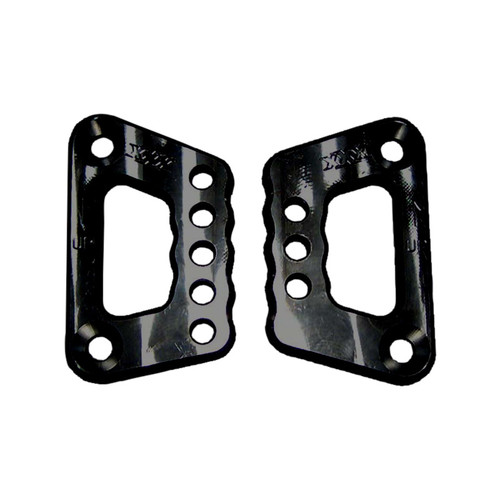 TRIPLE X RACE COMPONENTS Long Radius Rod Brackets Black Sold In Pairs