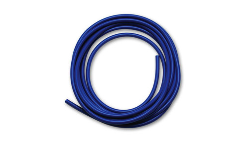 VIBRANT PERFORMANCE 1/4in (6mm) I.D. x 25ft Silicone Vacuum Hose Blu