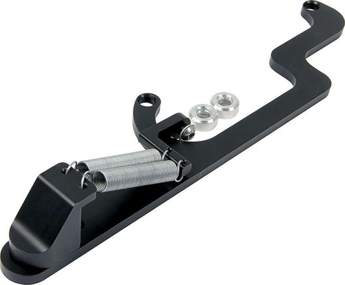 ALLSTAR PERFORMANCE Throttle Return Bracket 4500 Black