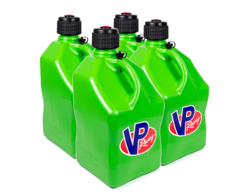 VP FUEL CONTAINERS Utility Jug 5 Gal Green Square (Case 4)