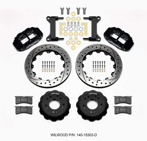 WILWOOD Front Disc Brake Kit C10 Pro Spindle 13.06in