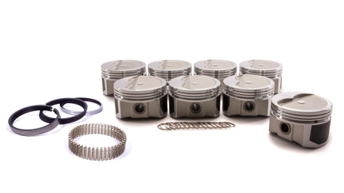 WISECO-PRO TRU SBC Dished Piston Set 4.060 Bore -15cc