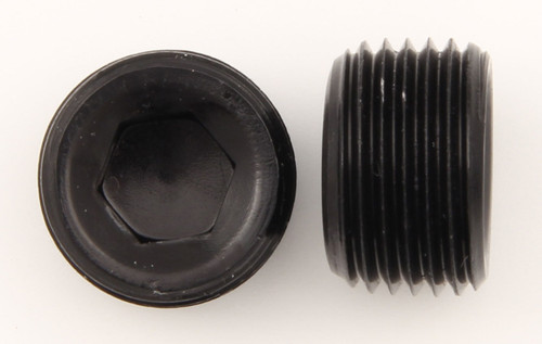 XRP-XTREME RACING PROD. 1/8in Allen Head Pipe Plug (2pk) Black