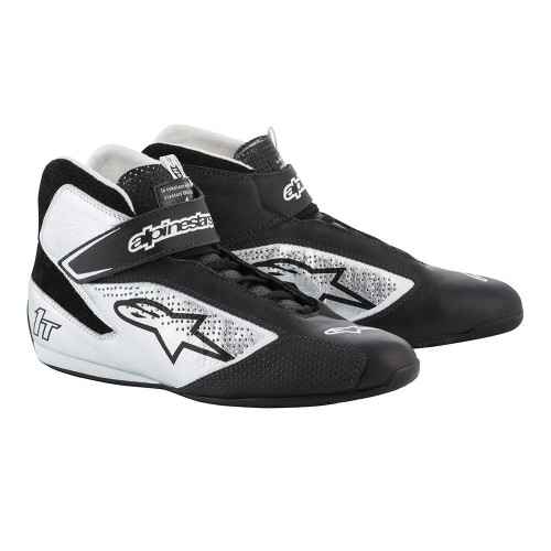ALPINESTARS USA Tech 1-T Shoe Black / Silver Size 9