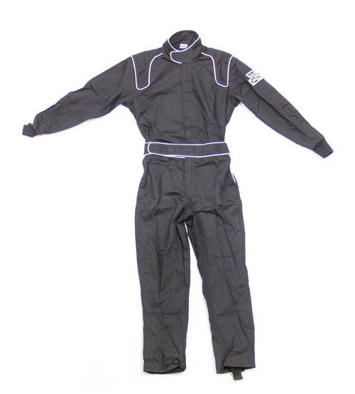 CROW ENTERPRIZES Driving Suit 1-Piece BK 1-Layer Proban XXXL