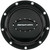 BILLET SPECIALTIES Horn Button Riveted Black Anodized