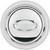 BILLET SPECIALTIES Horn Button Smooth Polished Logo