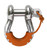 DAYSTAR PRODUCTS INTERNATIONAL Locking D-Ring Isolator Orange