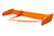DOMINATOR RACING PRODUCTS Spoiler 8in Tall x 72in Orange 2pc