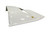 FIVESTAR ABC Greenhouse Rear Half Std Composite White