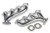 HOOKER GM LS Cast Iron Exhaust Manifolds Silver Finish