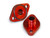 MEZIERE BBC #12 Water Pump Port Adapters - Red (2pk)