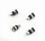 MR. GASKET Chrome Tire Valves (4pk) Short Screw-On Mount