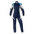 OMP RACING, INC. First EVO Suit Navy Blue White 58 Large / X-Lrg