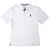 OMP RACING, INC. Short Sleeves Polo Driver Icon White XXL