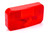 REESE Replacement Taillight Lens Red W/ License Brkt