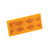 REESE Rectangular 3-1/4in x 1- 1/2in Amber Reflector w/