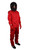 RJS SAFETY Pants Red Medium SFI-1 FR Cotton