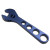 RACING POWER CO-PACKAGED 9In Adjustable Aluminum Wrench Blue