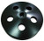 RACING POWER CO-PACKAGED GM Power Steering Pulley Aluminum Black