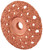 ALLSTAR PERFORMANCE Grinding Disc Rounded 4in 23 Grit 5/8in Arbor