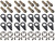 STAGE 8 FASTENERS Header Bolt Kit - 6pt. 3/8-16 x 1in (16)