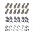 STAGE 8 FASTENERS Header Bolt Kit - 12pt. 5/16-18 x 1in (12)