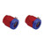 SPECTRE 3/8in Magna-Clamp Fuel Hose Red & Blue