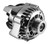 TUFF-STUFF GM LS1 Alternator 125A Polished Aluminum