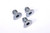 Ti22 PERFORMANCE Left Front Rotor Bolts Steel 3pcs 1/2x20 1in