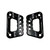 TRIPLE X RACE COMPONENTS Long Radius Rod Brackets Black Sold In Pairs