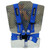 ULTRA SHIELD Harness 5pt Blue Indiv Shoulder 3in Pull-Down