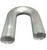 WOOLF AIRCRAFT PRODUCTS Aluminum Bent Elbow 2.000  180-Degree