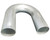 WOOLF AIRCRAFT PRODUCTS Aluminum Bent Elbow 3.500  180-Degree