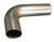 WOOLF AIRCRAFT PRODUCTS Mild Steel Bent Elbow 4.000  90-Degree