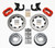 WILWOOD P/S Rear Disc Kit New Big Ford Drilled Red