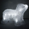 24CM Acrylic Walking Baby Bear LED Lights