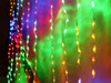 400 LED Multi Colour Wedding Curtain Backdrop Lights with Waterfall Memory Functions