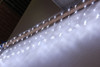 12M 384 LED White Net Lights with Stars Waterfall Functions